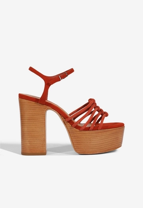 Sandy Platform Sandal Smooth Inner Seams Slip Safe