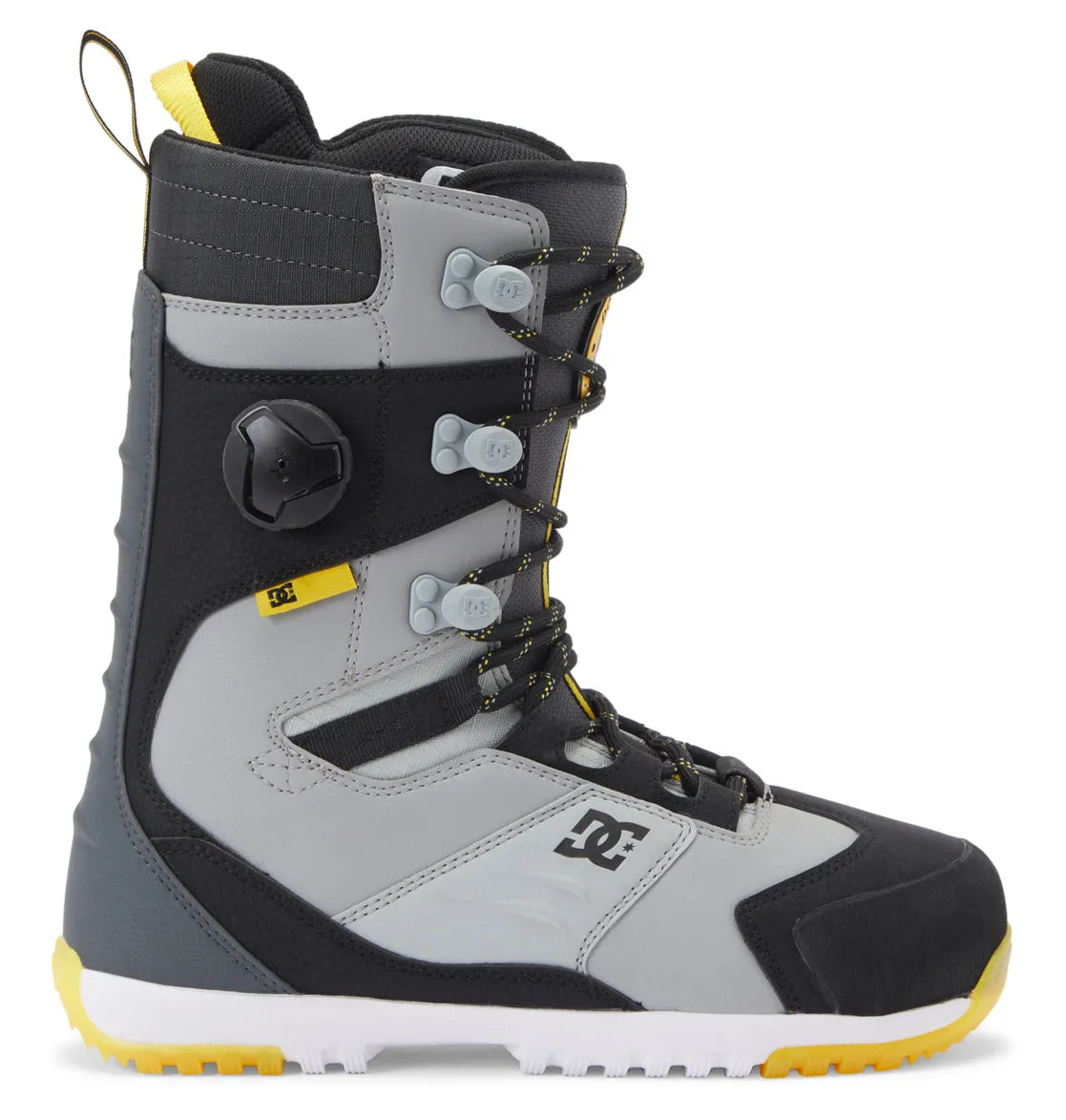 DC Premier Hybrid Boa 2024 Snowboard Boots - Black/Grey/Yellow