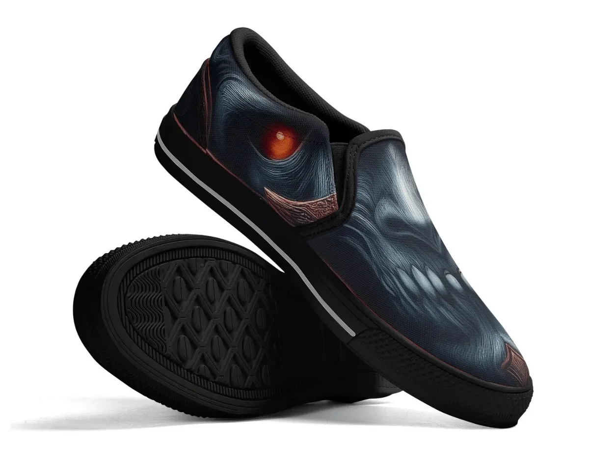 Demon Gaze Slip-Ons