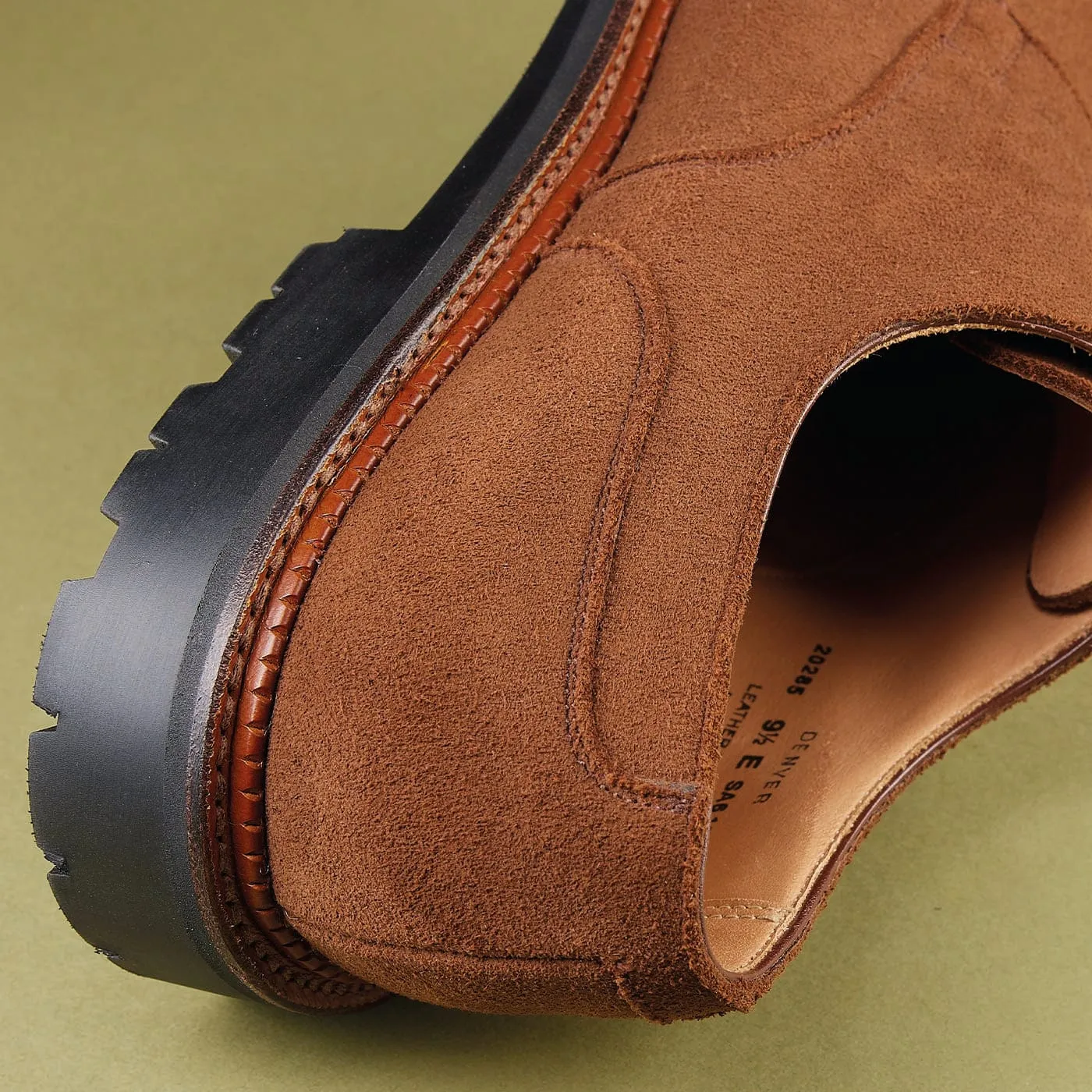 Denver Tobacco Deer Skin Suede All Terrain Health Focused Eco Friendly Backpacking Trip