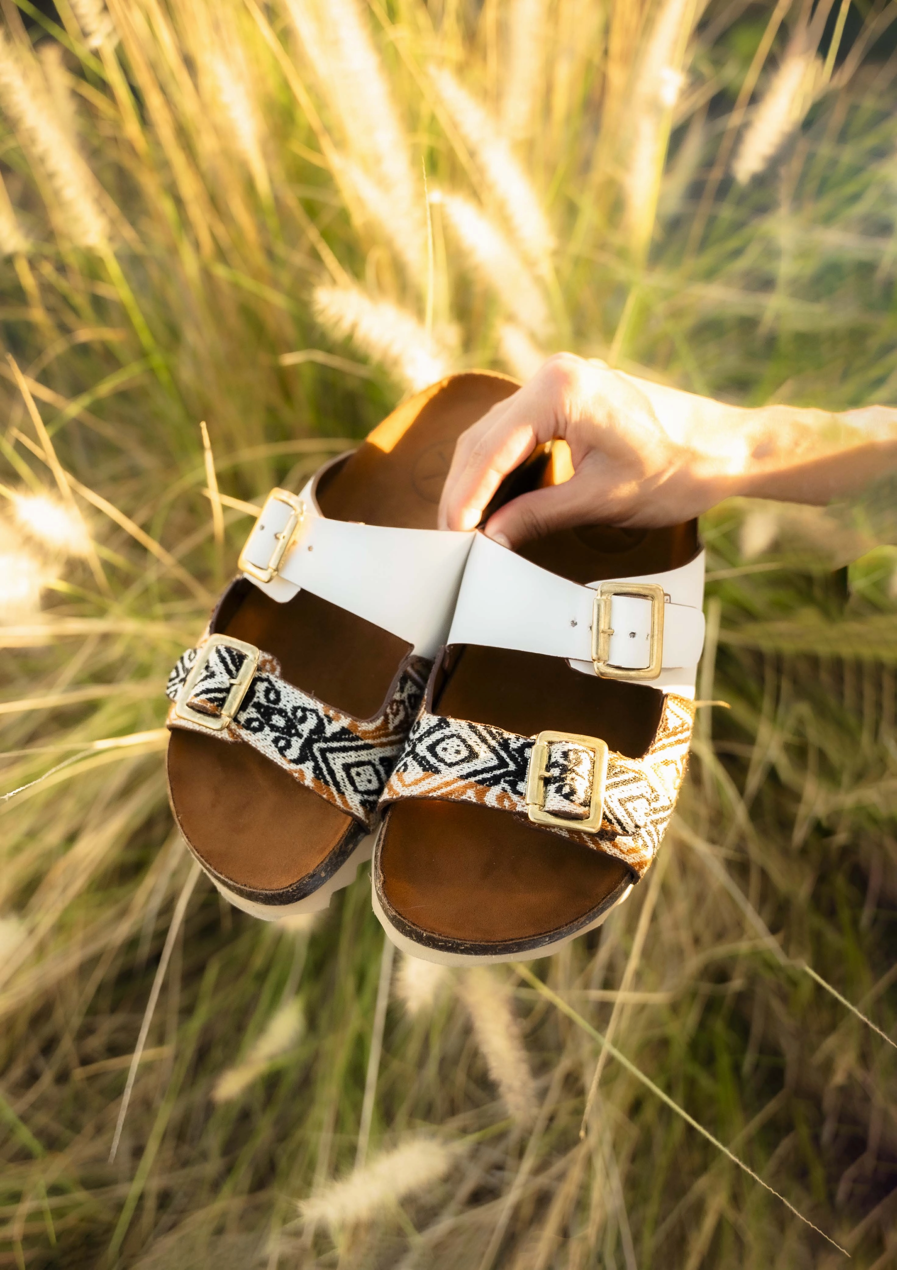 Quick Lock Desert Buckle Sandal