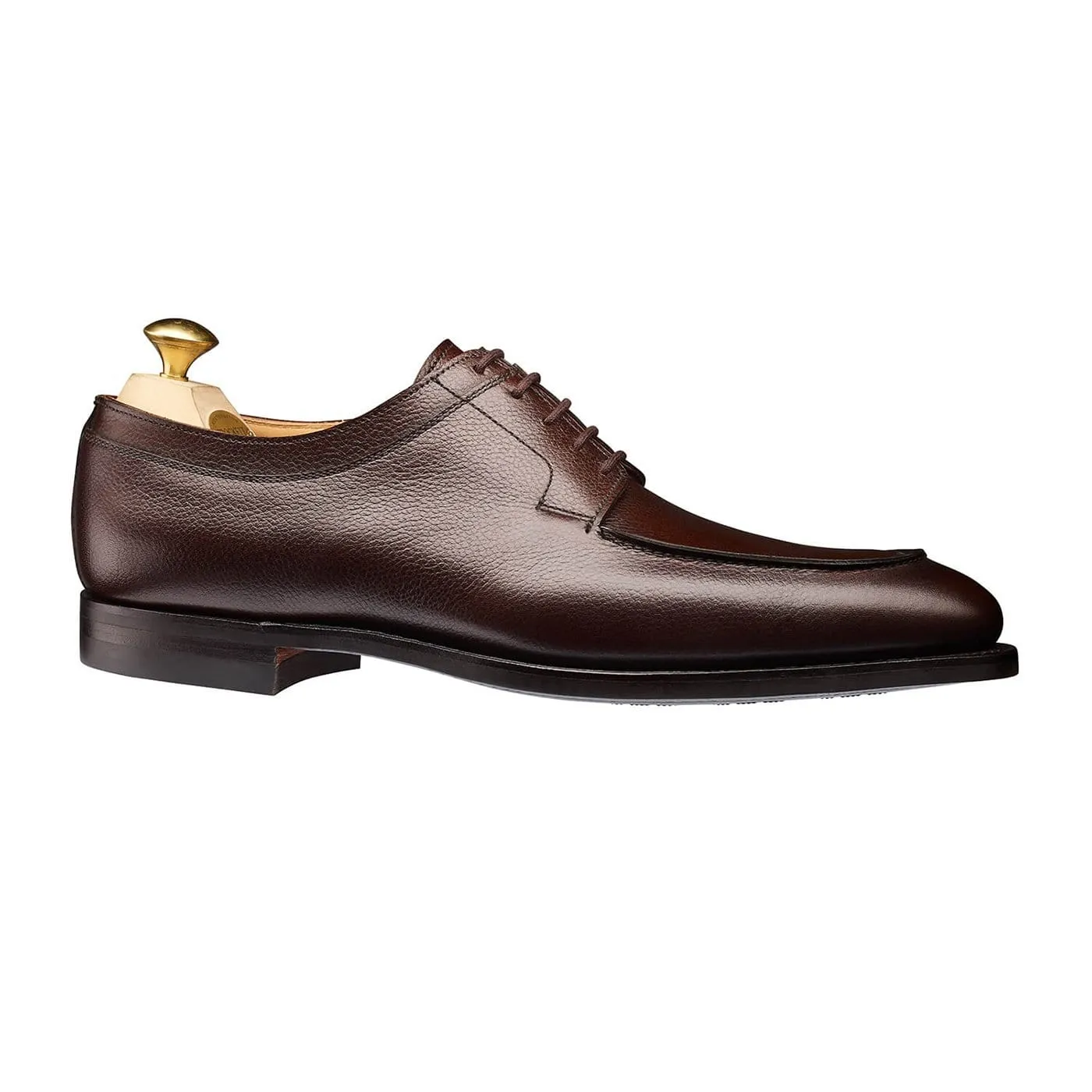 Low Profile Design Hardwick Dark Brown Pebble Grain
