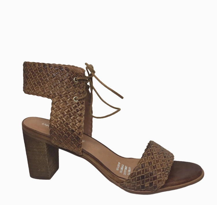 Shock Absorbing Refined Craft Django & Juliette Dione Leather Heel ~ Tan ~ Latte