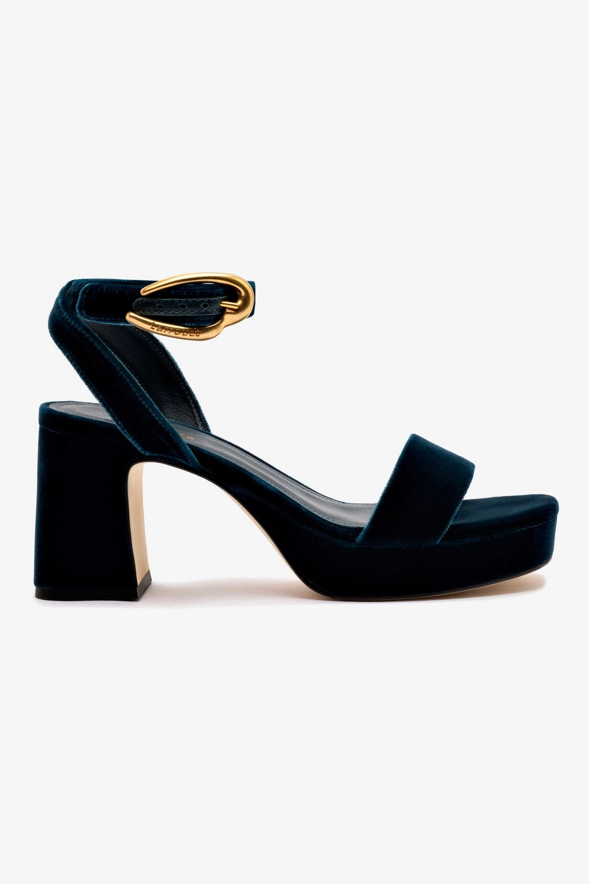 Thermoplastic Durable Frame Dolly Verona Low Sandal In Deepsea Velvet Chic Design