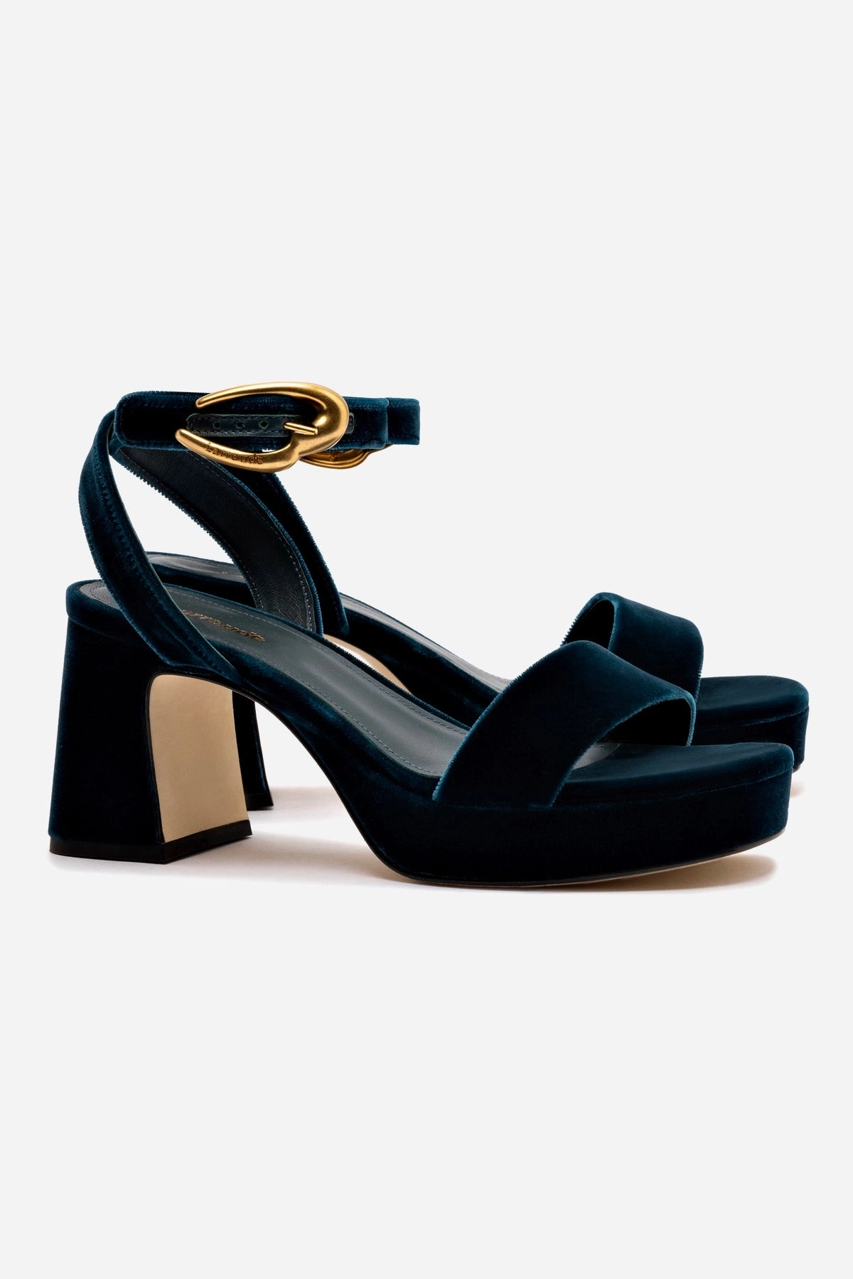 Flex form Thong Dolly Verona Low Sandal In Deepsea Velvet Chic Design