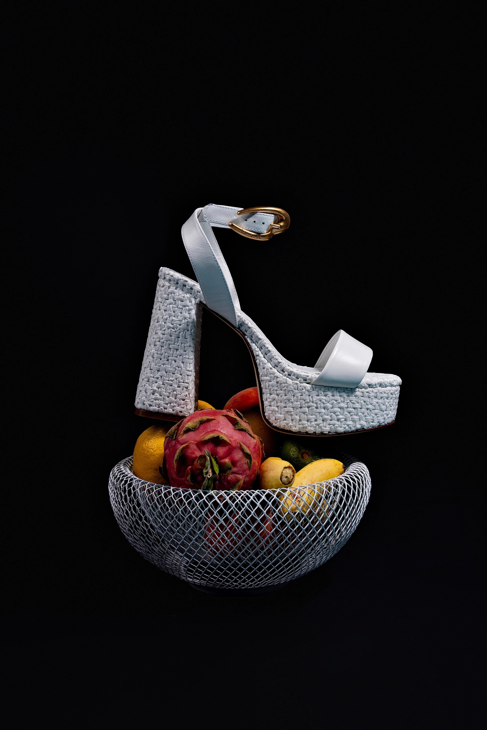 Slip Resistant Everyday Outdoor Shoes Dolly Verona Sandal In White Leather and White Raffia Memory Foam Cushioning