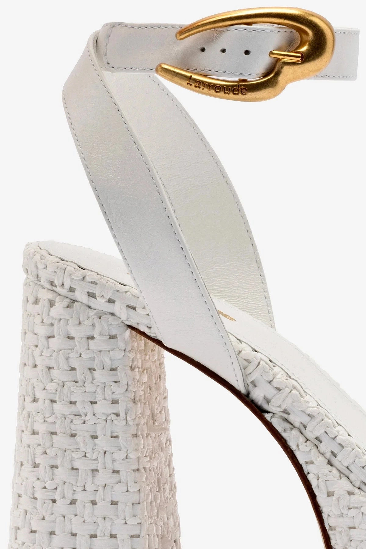 Casual Footwear for Active Life Flexible Summer Sandals Dolly Verona Sandal In White Leather and White Raffia Memory Foam Cushioning