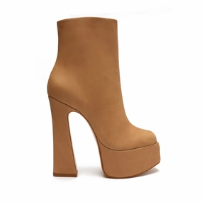 Waterproof Travel Light Dolores Platform Nubuck Bootie