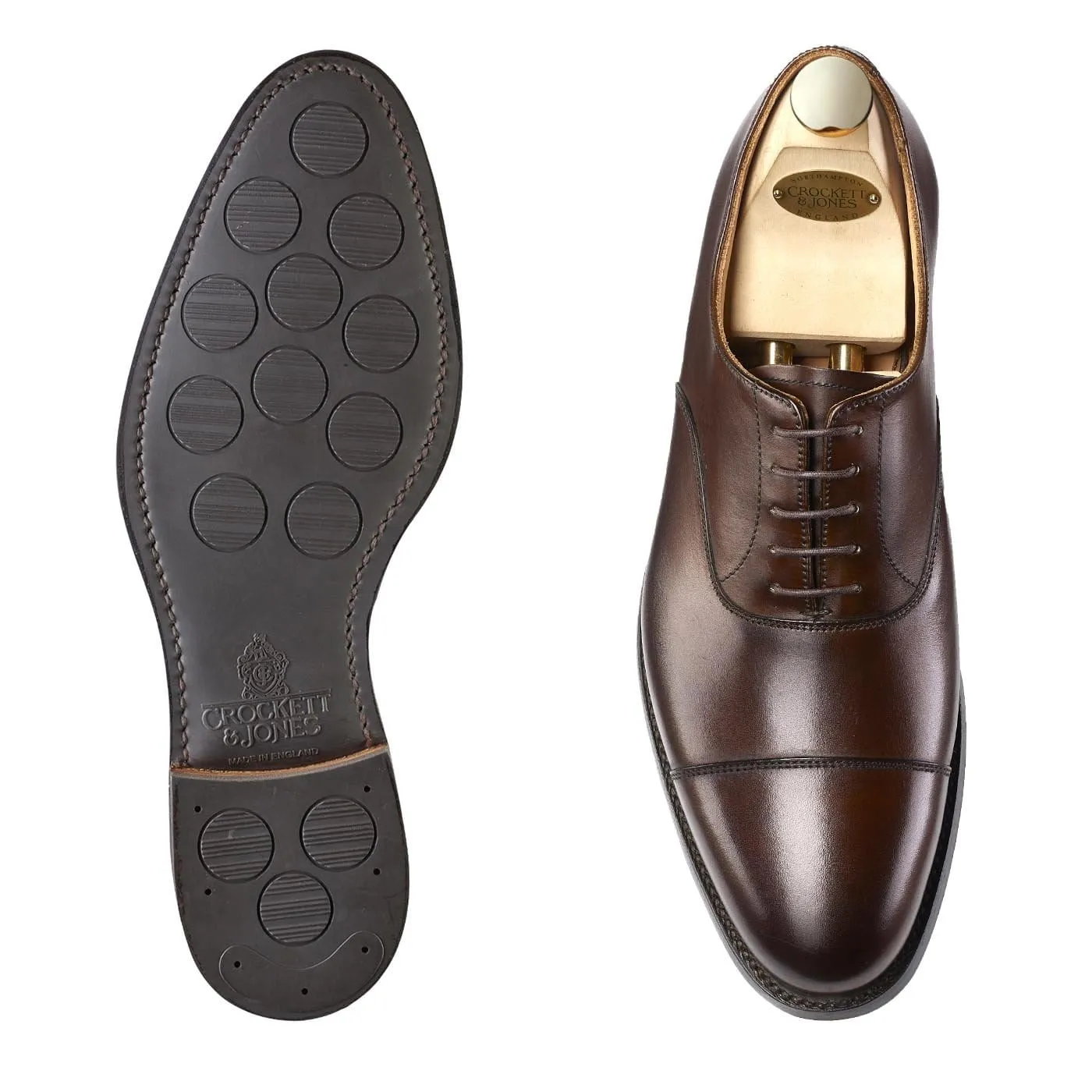 Dorset 2 Dark Brown Burnished Calf Cushioned Midsole Cross Road