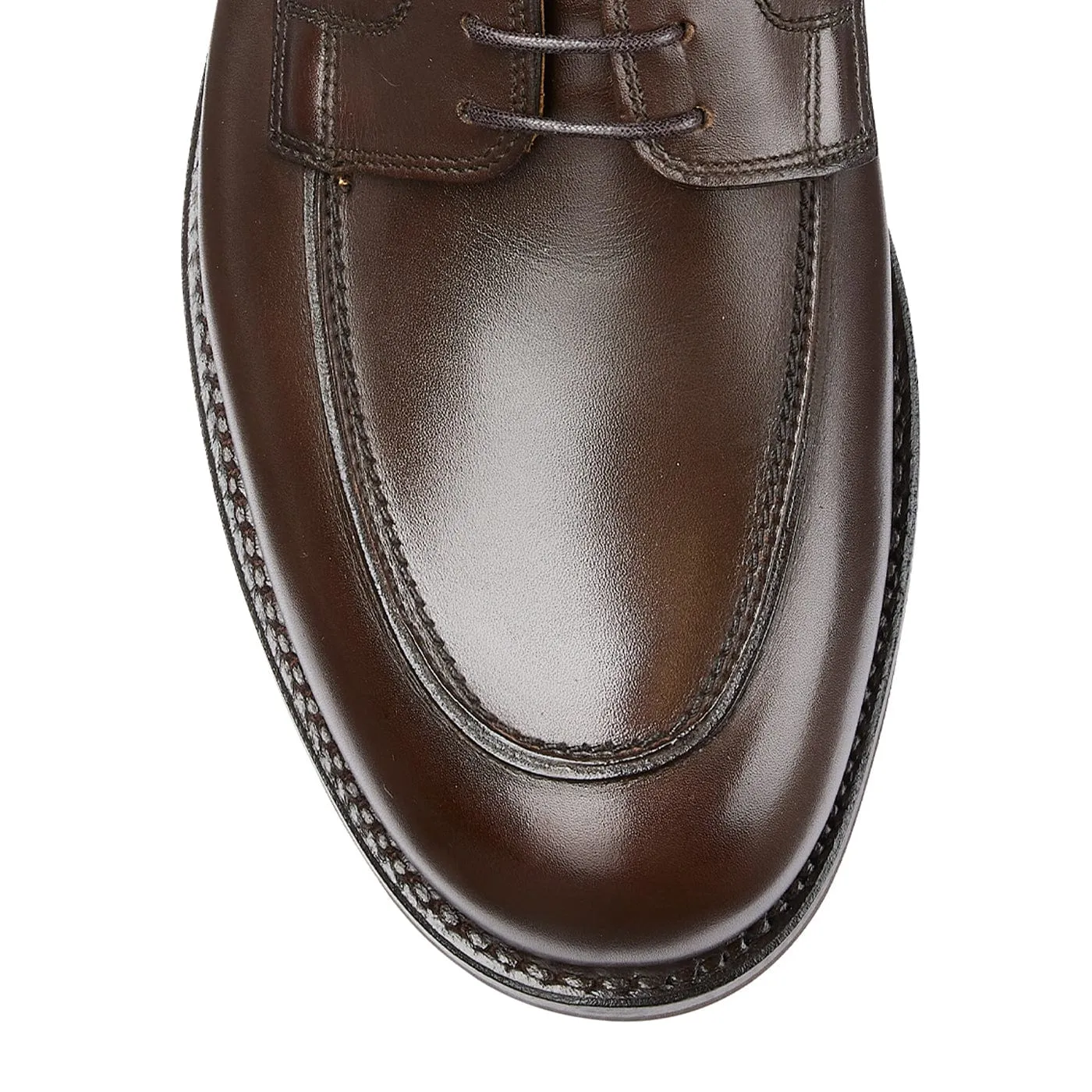 Anytime Go Dover Dark Brown Wax Calf