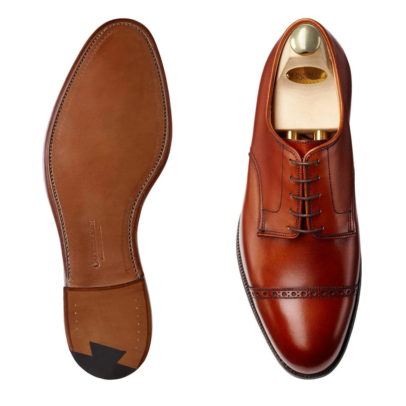 Draycott 2 Chestnut Burnished Calf Ring Walk Seamless Fit Running Errands