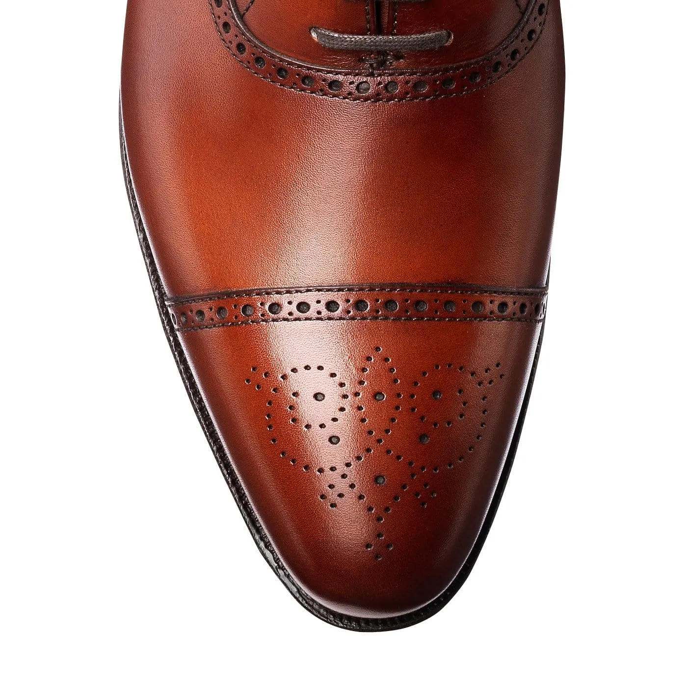 Malton Chestnut Burnished Calf Low Profile Stretchable Material