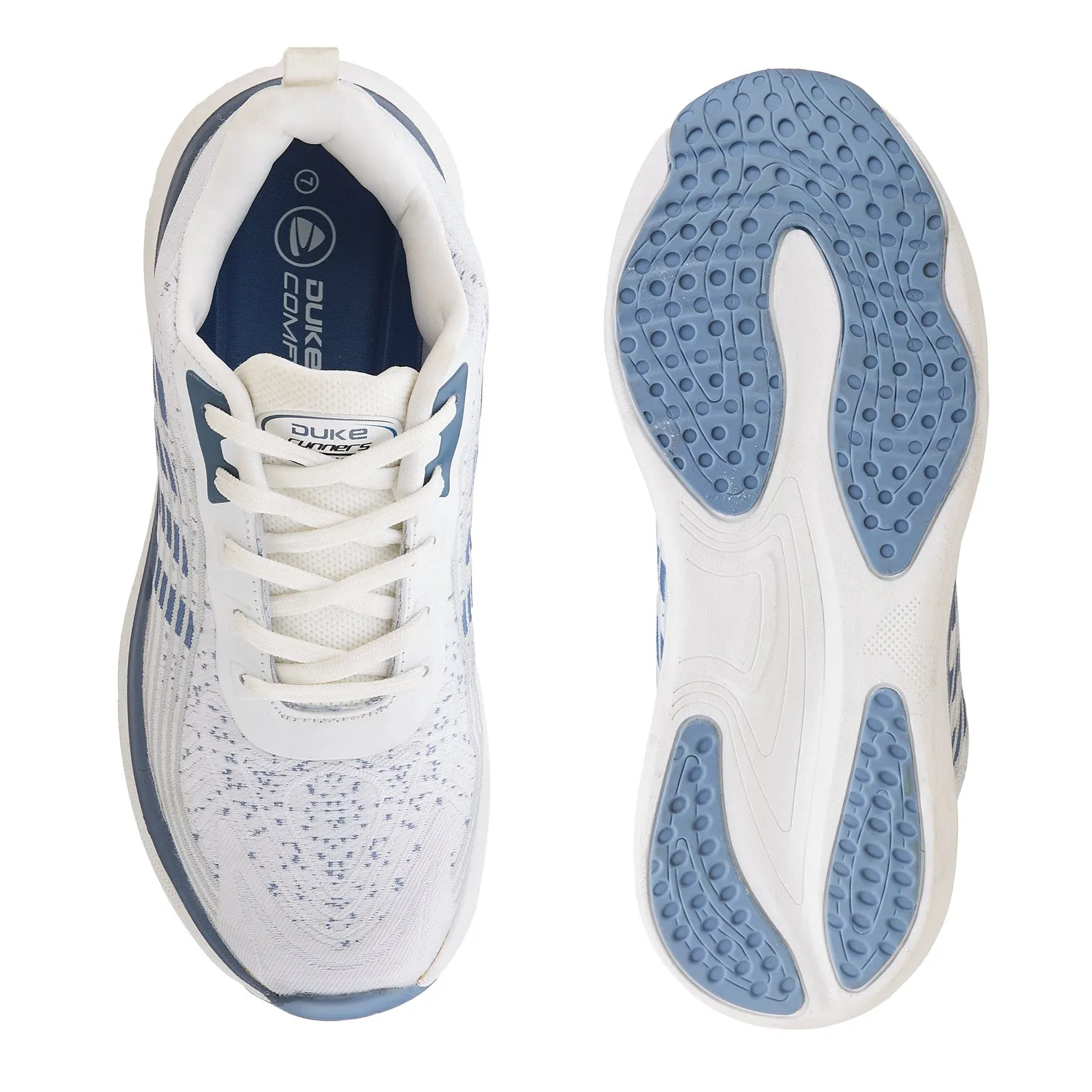 Duke Men Textured Training Or Gym Shoes (FWOL2072)
