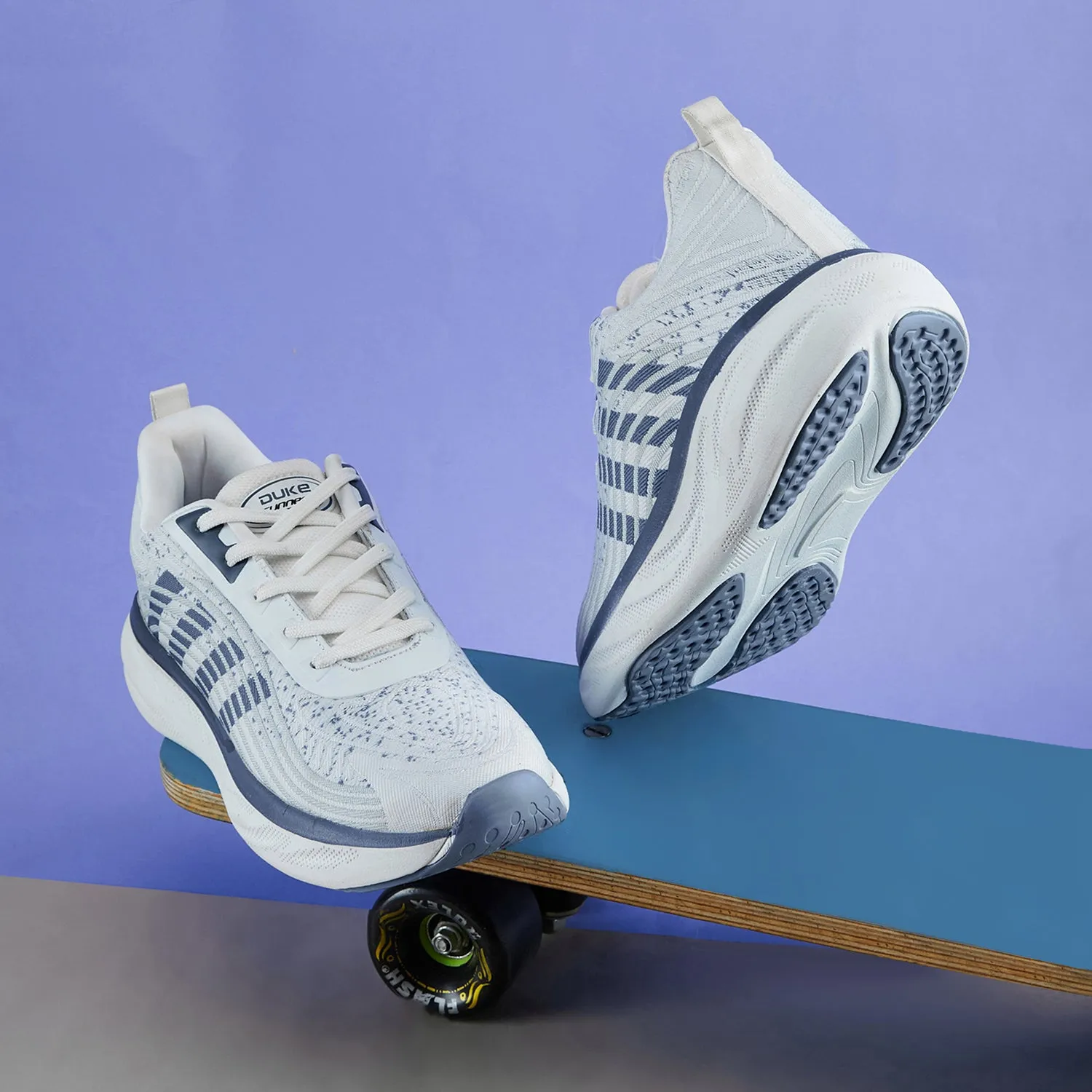 Duke Men Textured Training Or Gym Shoes (FWOL2072)