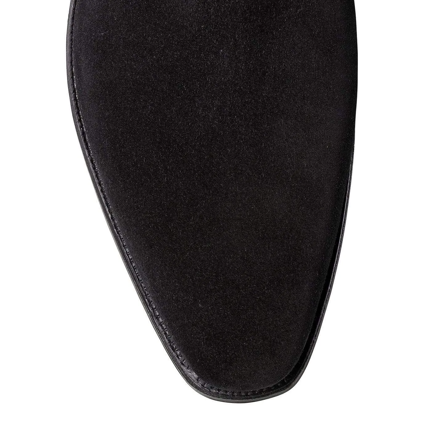 Moon Tone City Pace Monkton Black Calf Suede