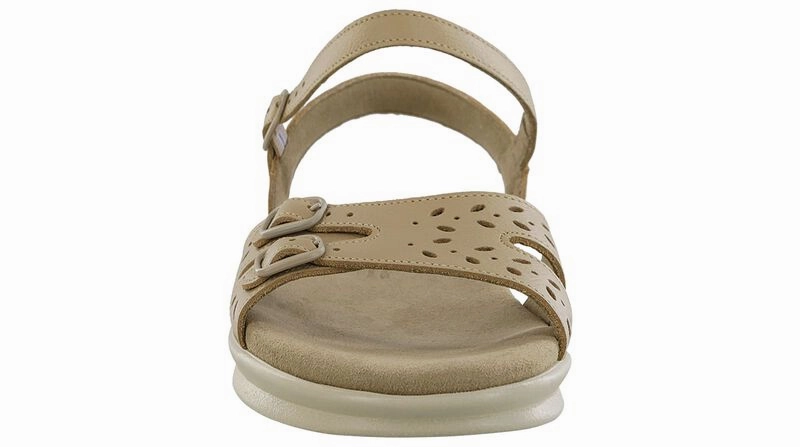 Stylish Sandals Abrasion Resistant Straps Duo - Warm Stone