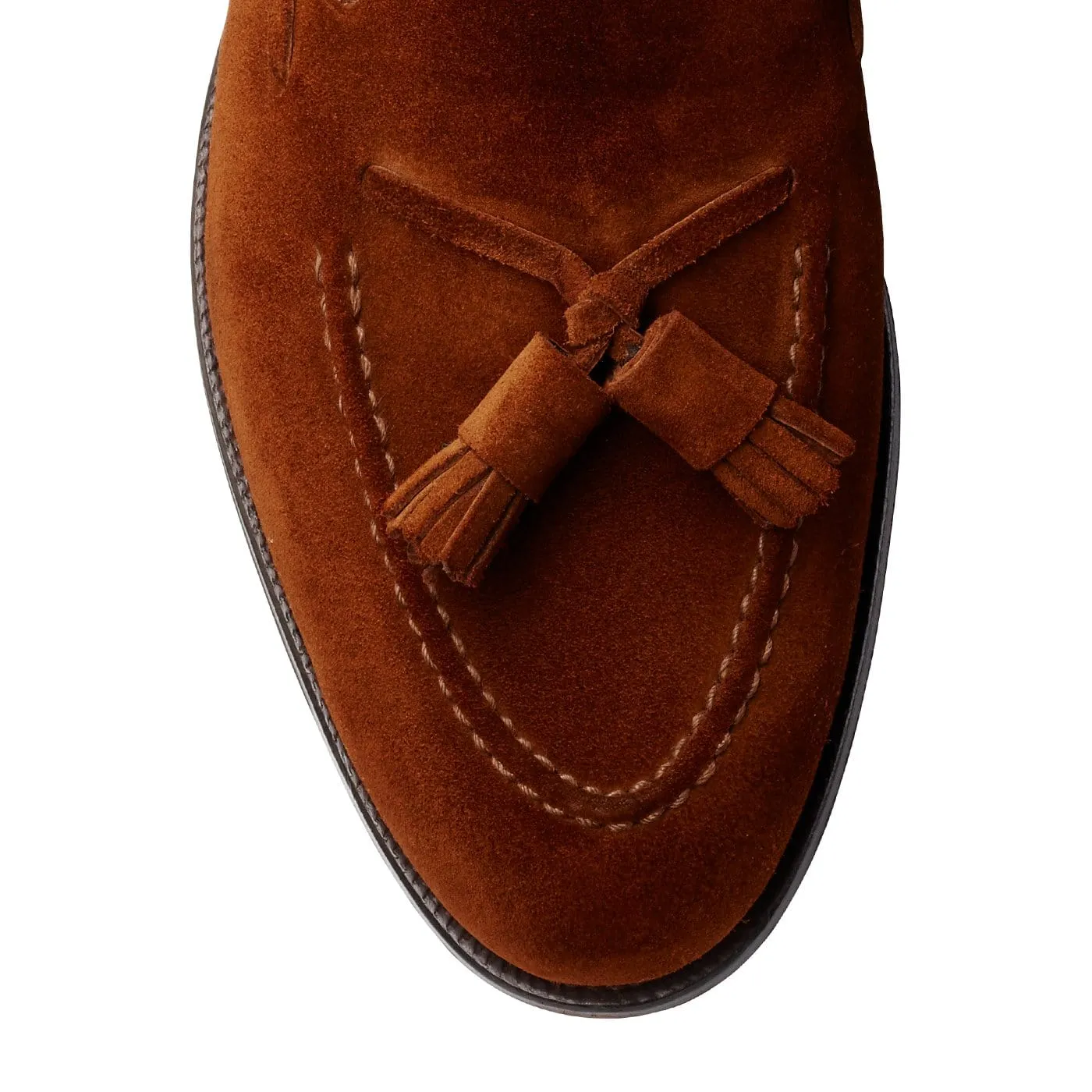Cavendish Polo Brown Calf Suede Walking Foot Support