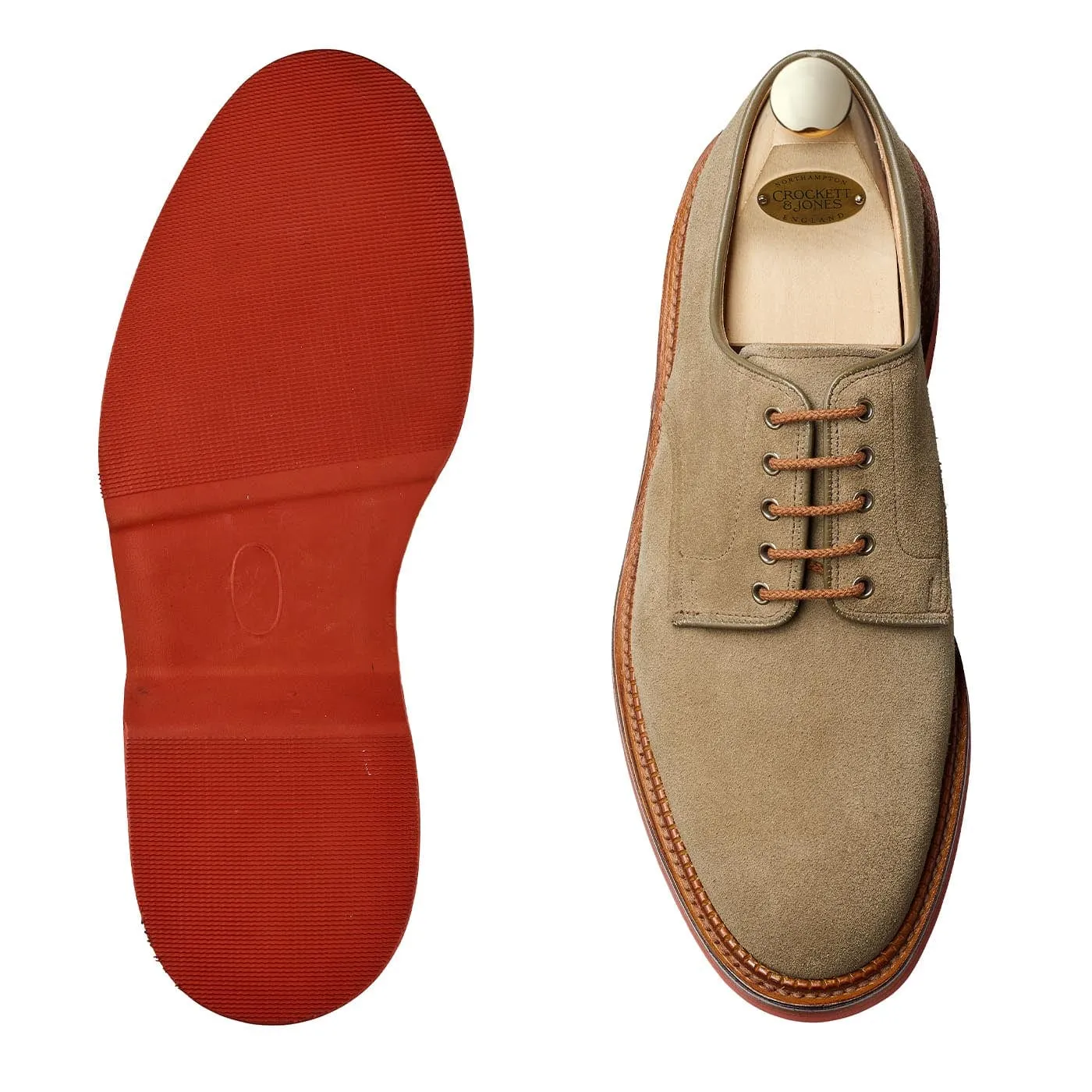 Cornell Khaki Suede Versatile Everyday Wear