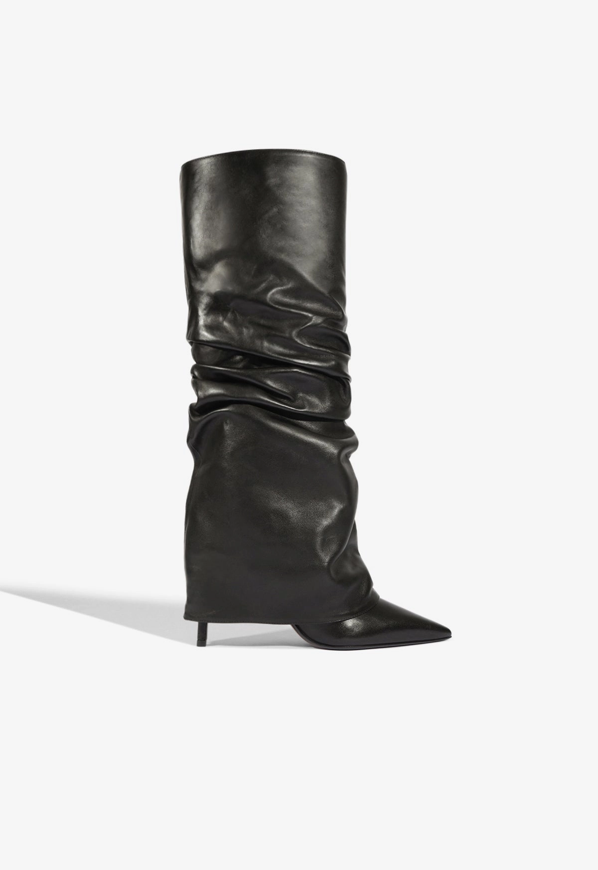 London Cool Anti Bacterial Mikki Up Cloak Leather Boot