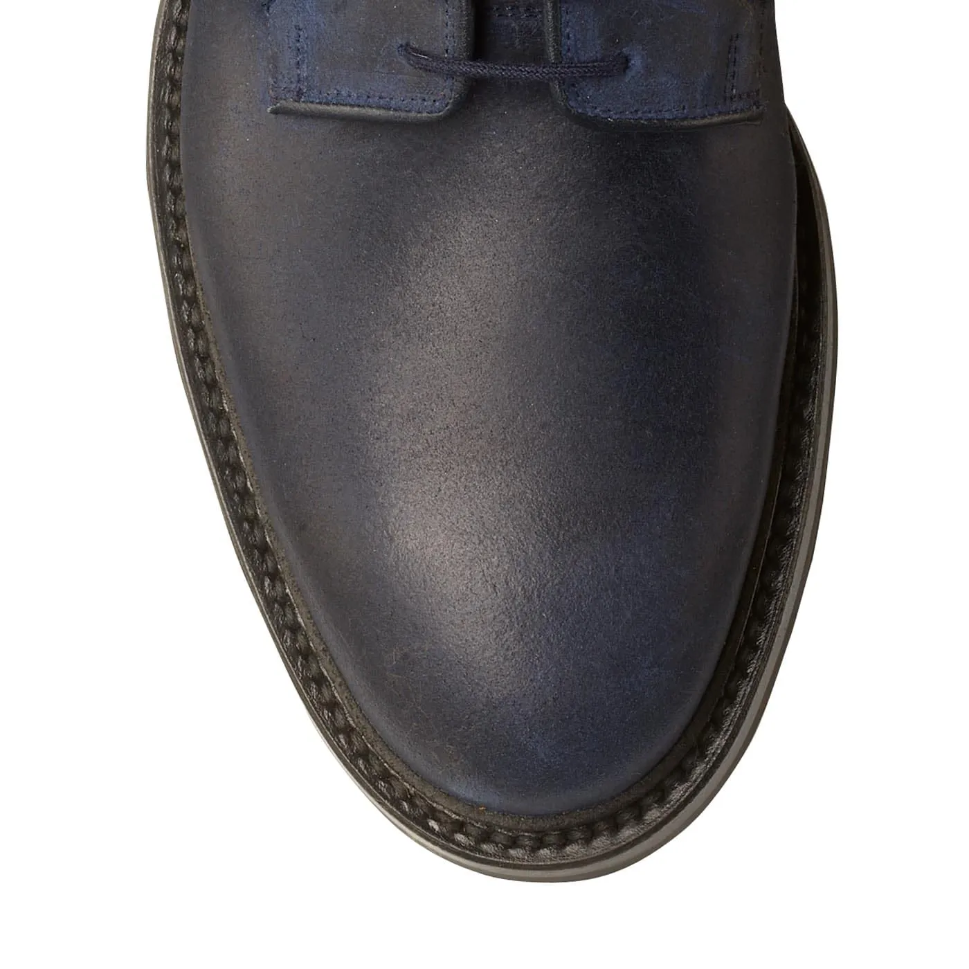 Lanark 3 Navy Rough-Out Suede Spanish Bold