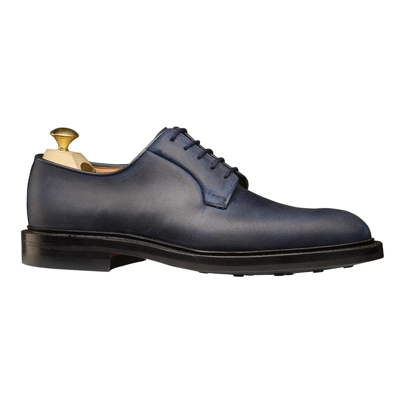Lanark 3 Navy Rough-Out Suede Anti Fatigue Footbed Secure fit