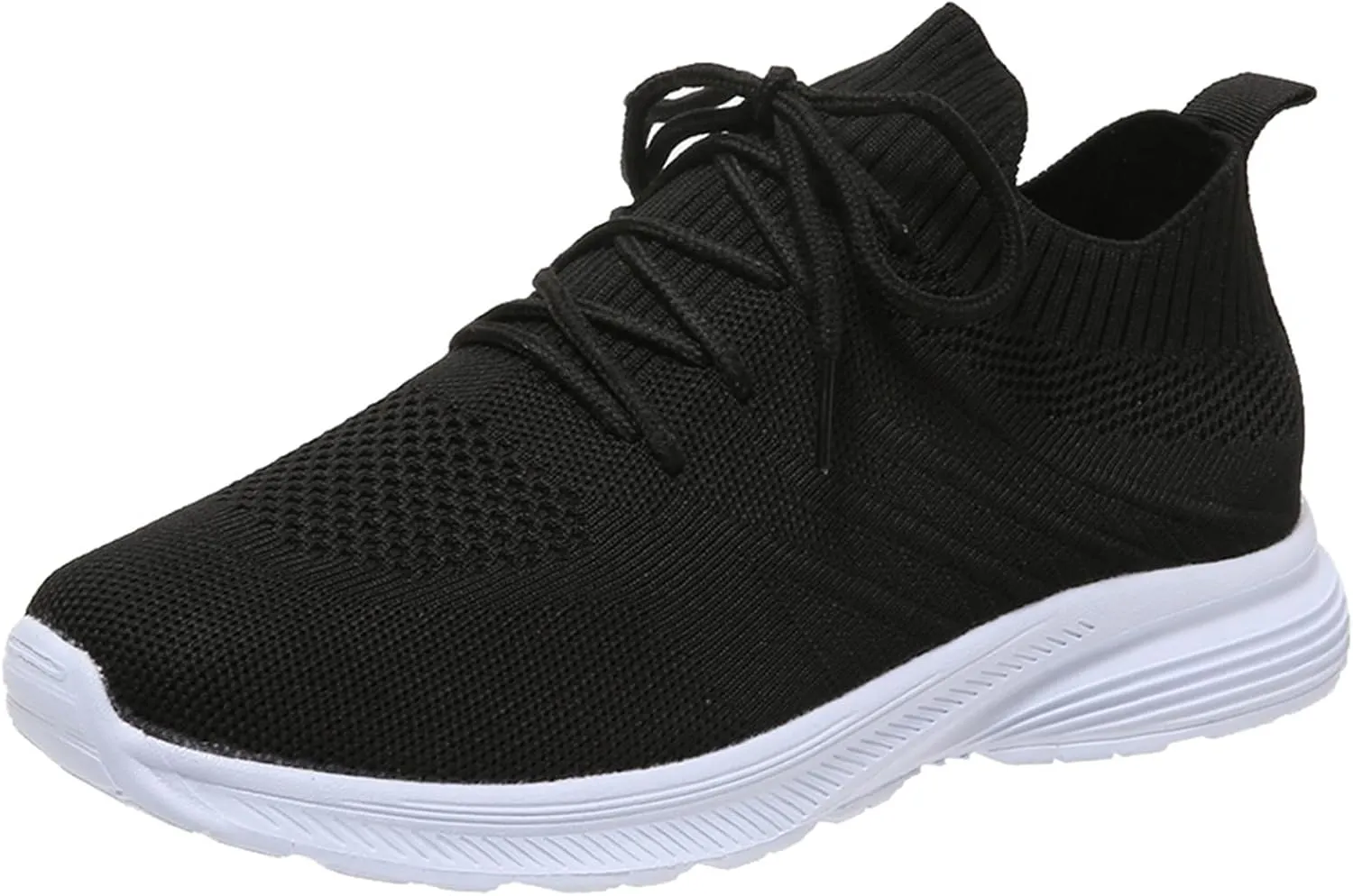 Eduavar Sneakers for Women Trendy, Sneakers for Women Sports Sneakers Lace-up Shoes Lightweight Breathable Walking Sneakers