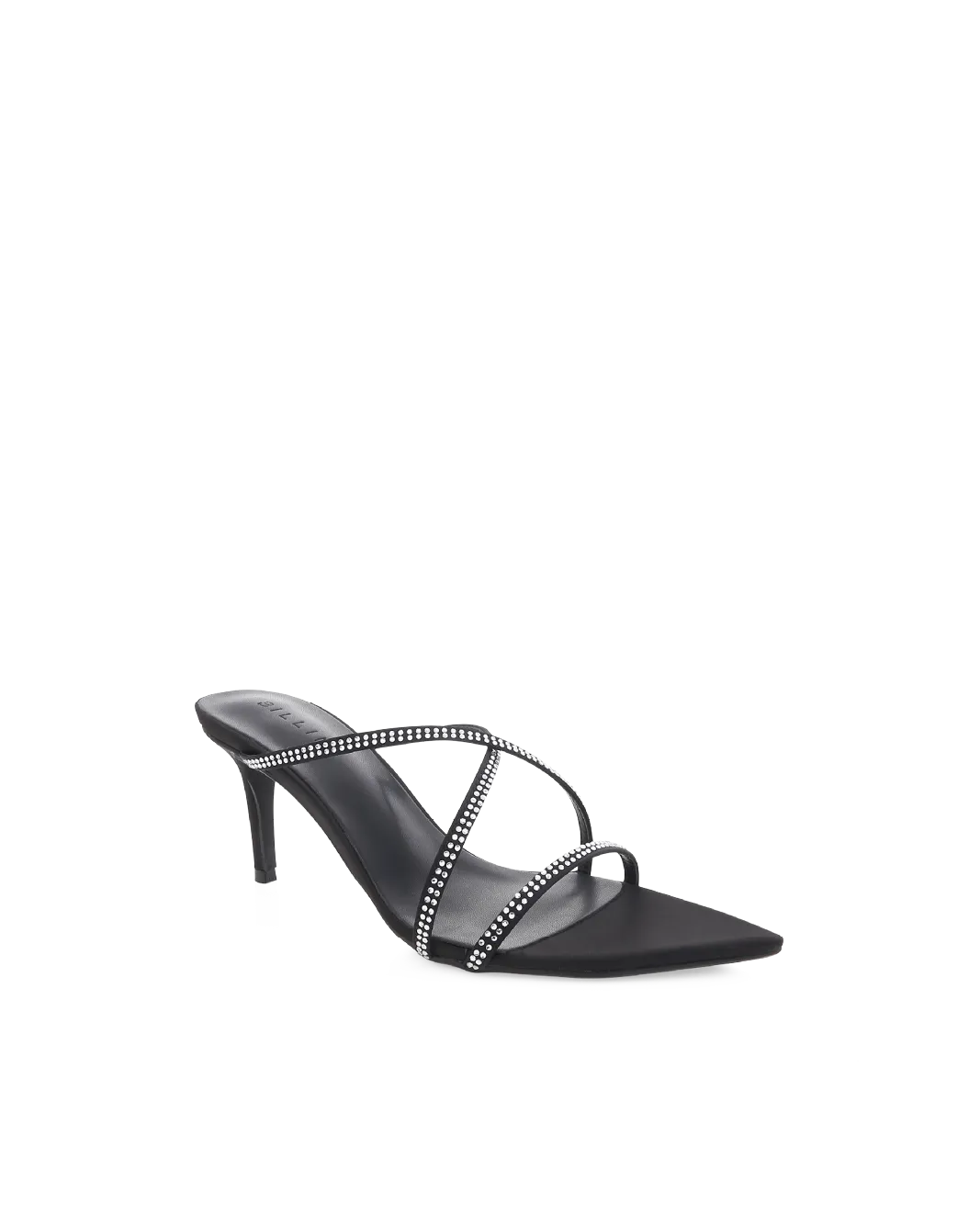 Formal Event Gift Guard EFFY - BLACK SATIN-DIAMANTE