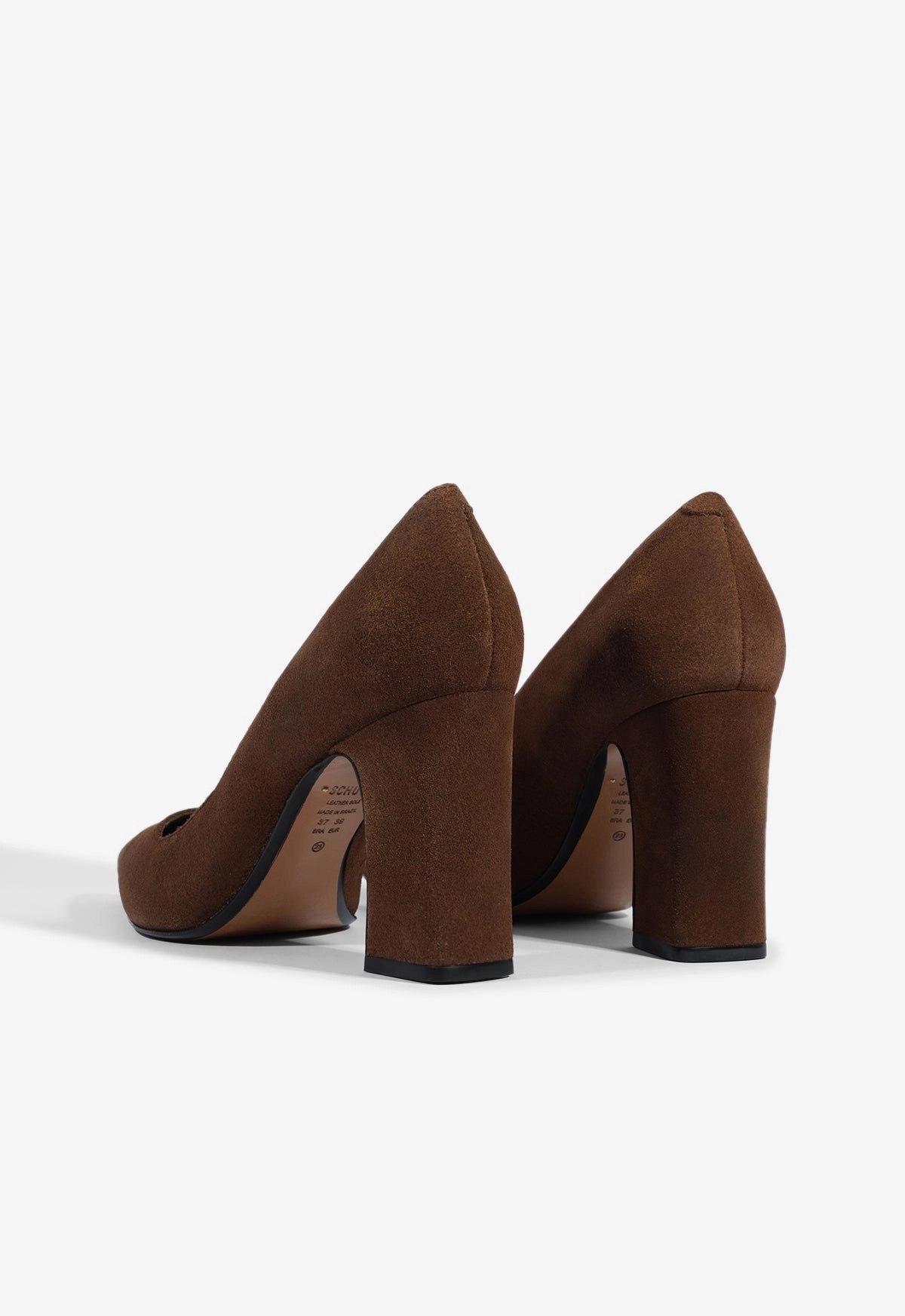 Contemporary Style Refined Detail Eleanor Suede Pump