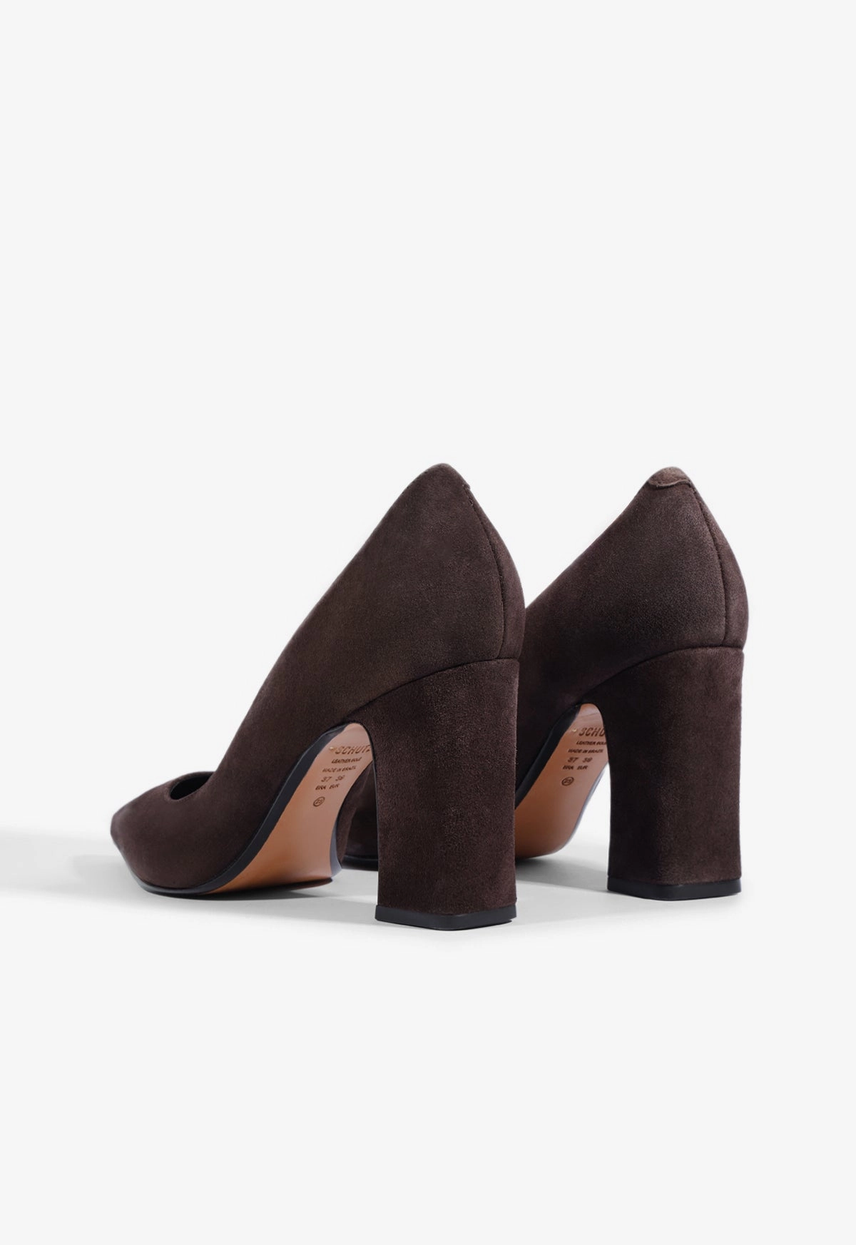 Eleanor Suede Pump Leather Material