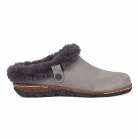 Elena Cold Weather Round Toe Casual Slip-on Clogs Grip Step Transitional Look