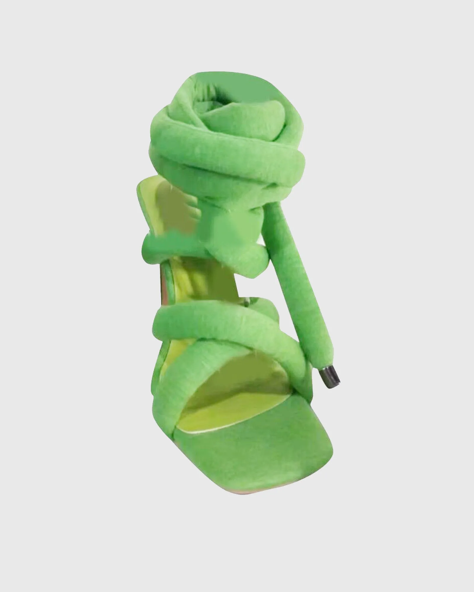 Eloisa Lace up Sandals In Green