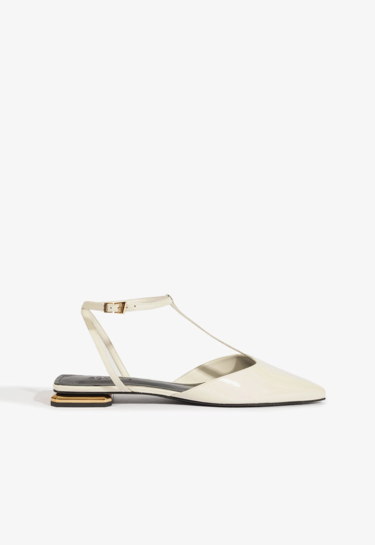 Stretch Fabric Active People Allure T Patent Flat