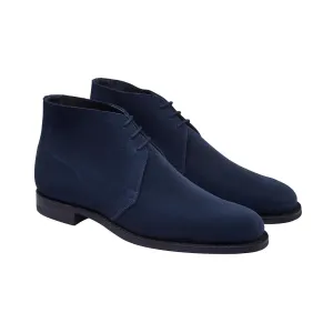 couple wear Chukka Ocean Suede