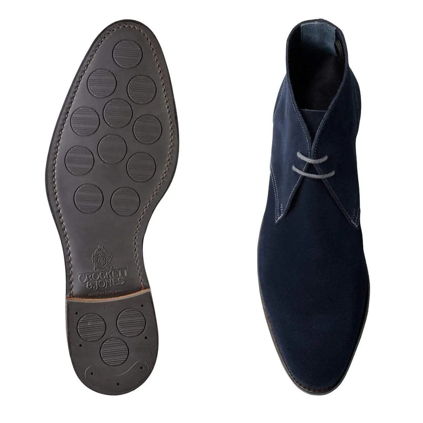 Modern Lines Cushioned Step Cold Weather Commuter Hayle Ocean Suede