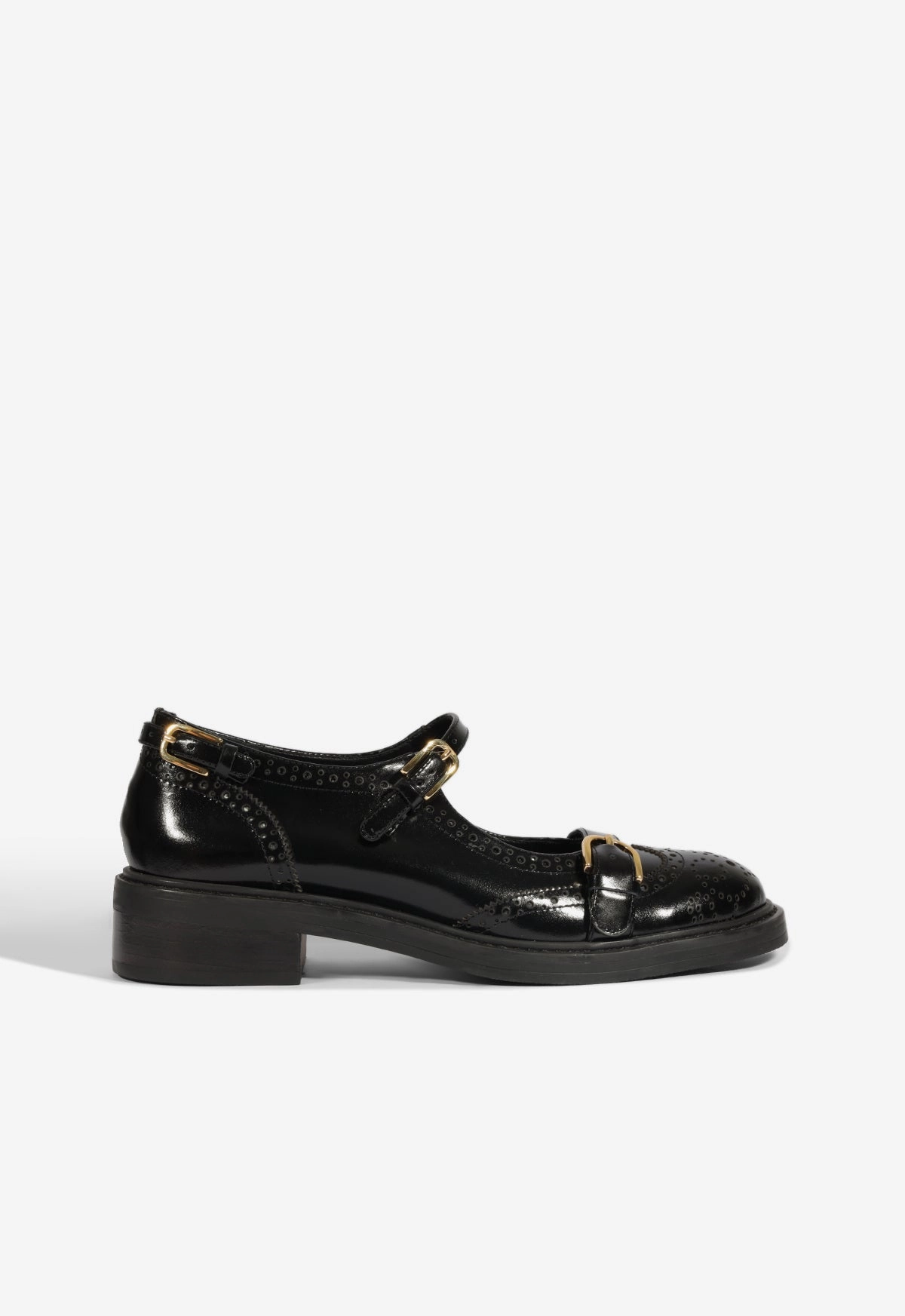 Foam Base Dafne Leather Flat