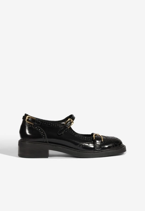Foam Base Dafne Leather Flat