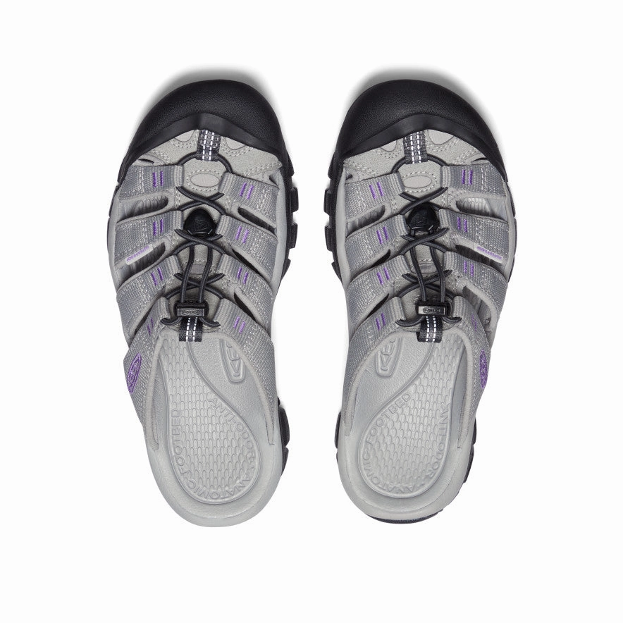 Layered Shock Pad Poolside Look Women's Newport Slide  |  Drizzle/English Lavender