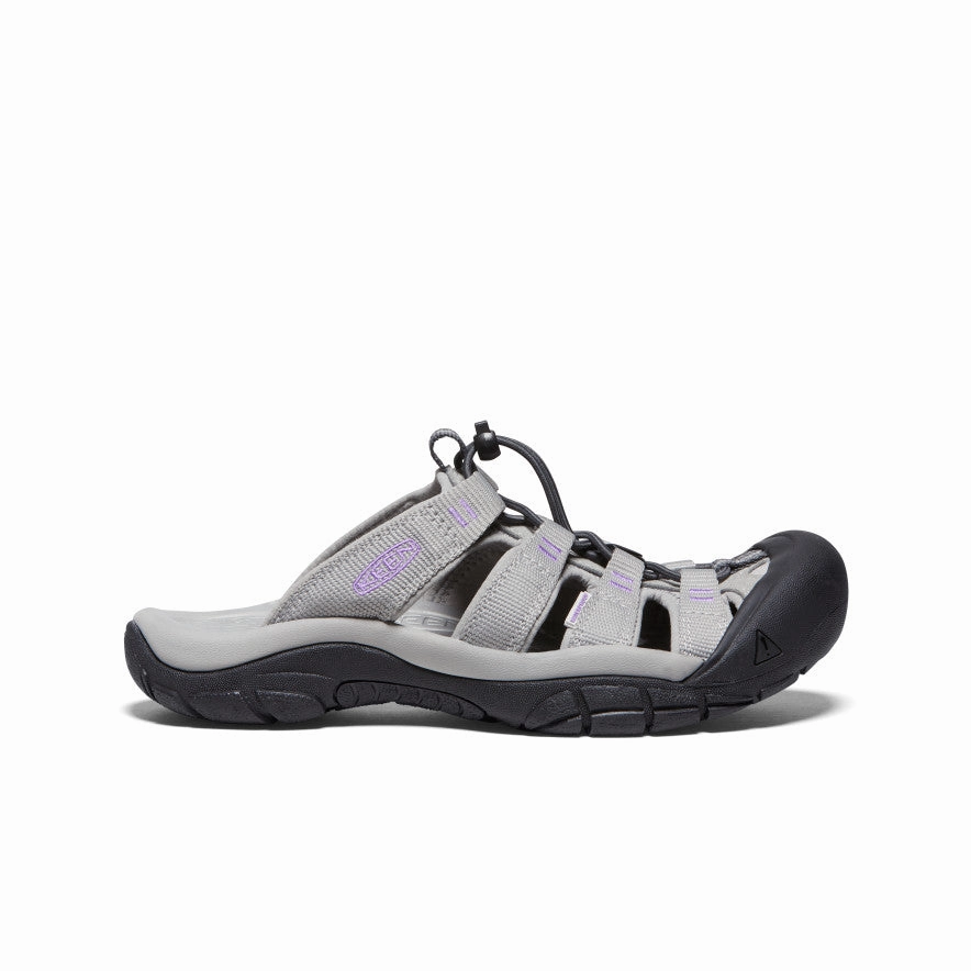 Women's Newport Slide  |  Drizzle/English Lavender Breathable Travel Sandals