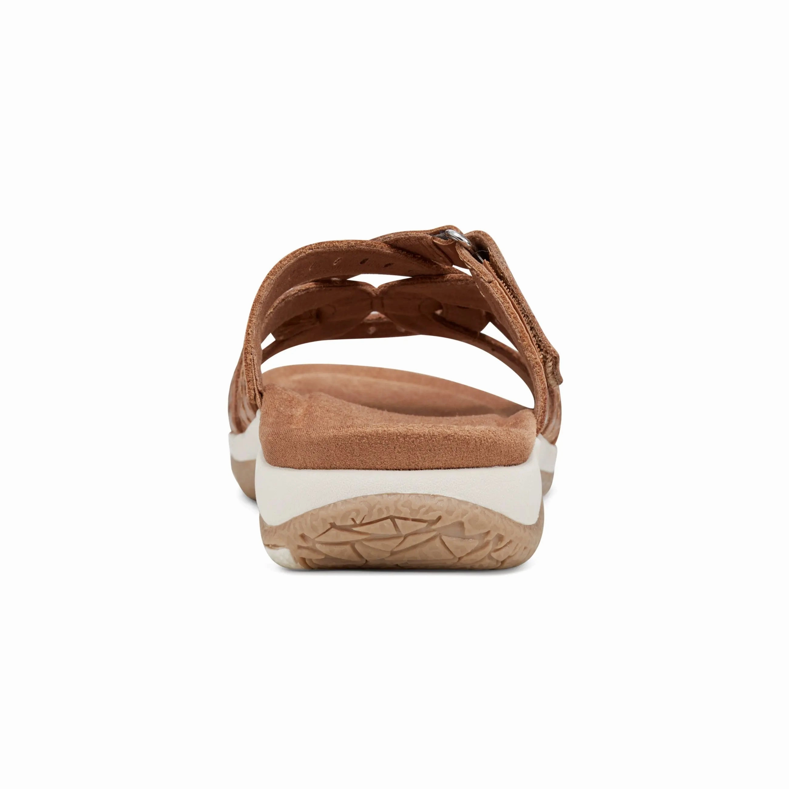 Versatile Comfort Enhanced Lateral Support Sassoni Strappy Casual Slip-On Flat Sandals