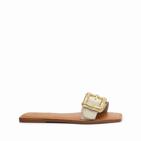 Odor Control Insole Stride Bold Enola Leather Sandal