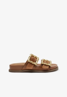 Photo Glam Enola Sporty Leather Sandal