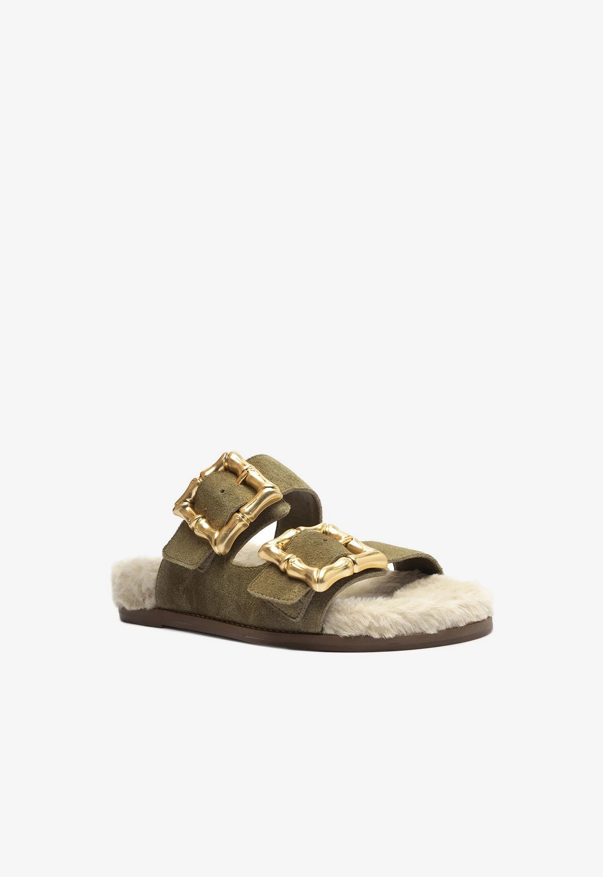 Enola Weekend Sporty Cow Suede Sandal Stage Glow Arch support