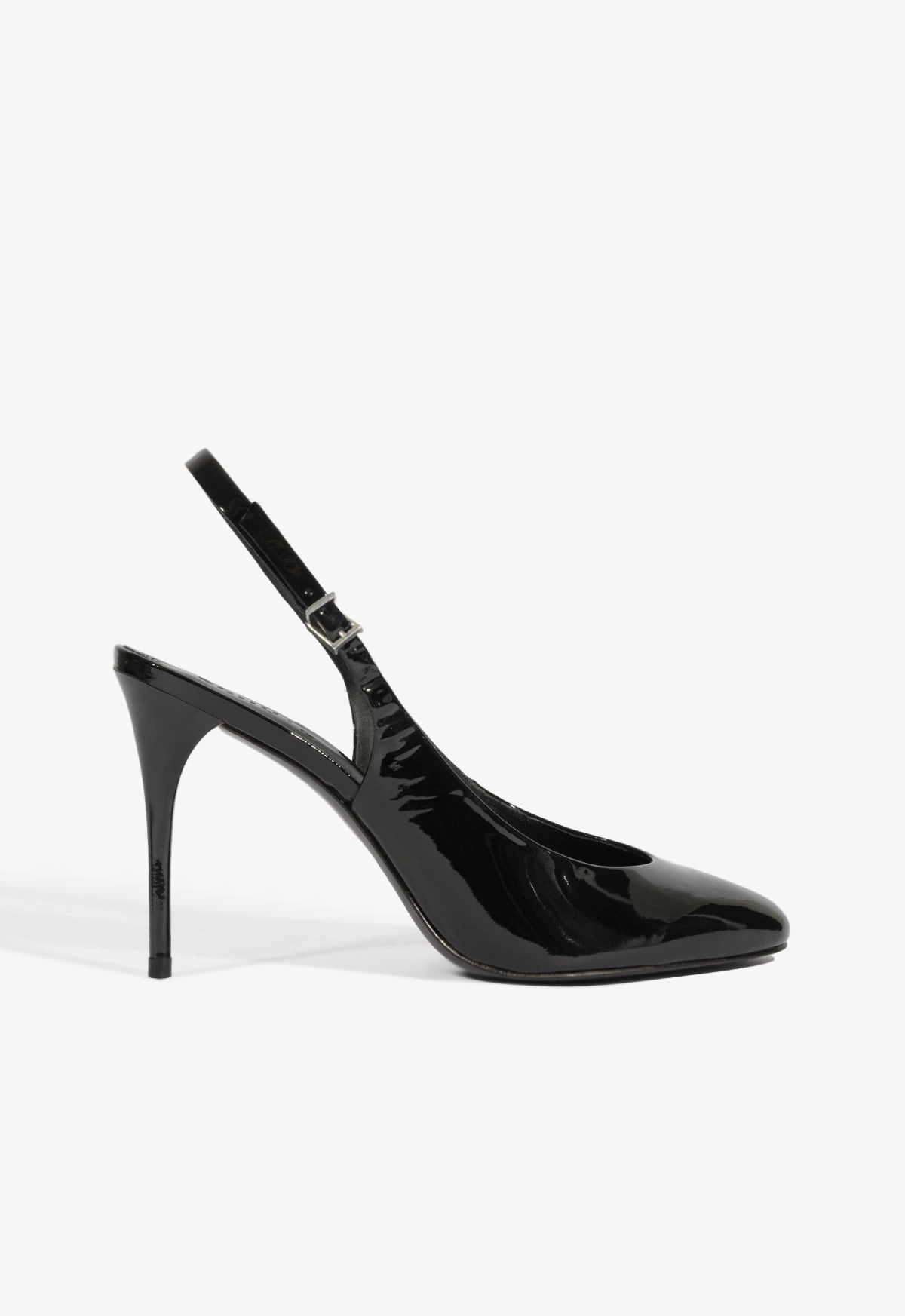 Geraldine Sling Patent Pump TPU Stability Waterproof Travel Light