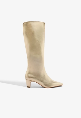 Dellia Up Metallic Boot Month Strong Joy Step