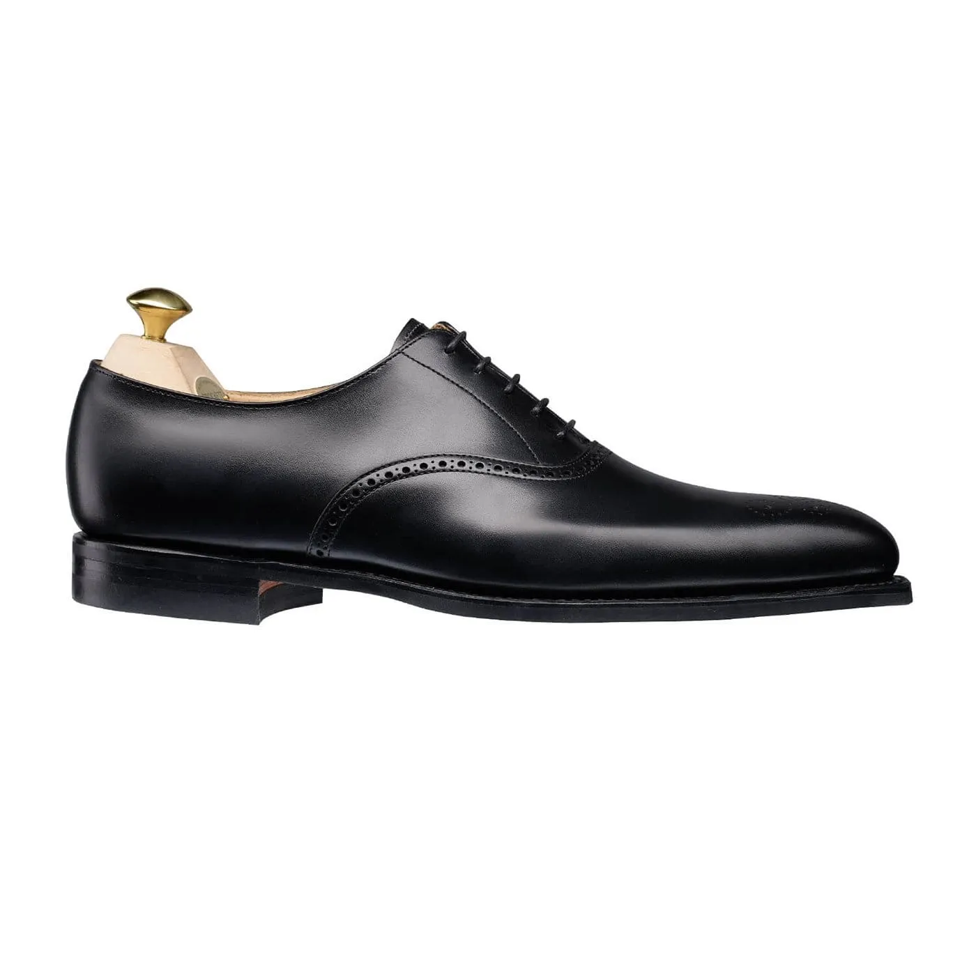 Edgware Black Calf (City Sole) Slim Form Comfortable Wear
