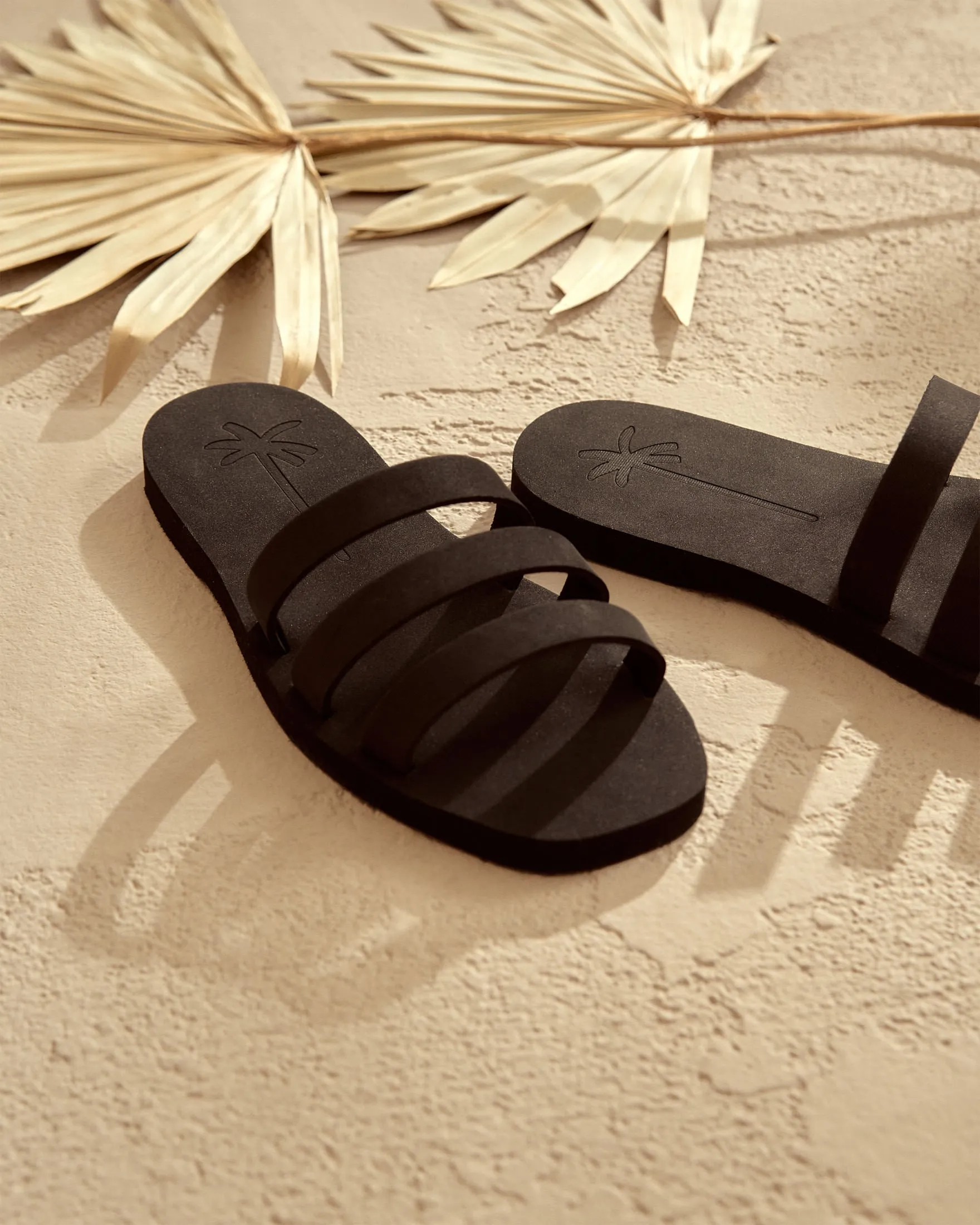 Eva Three Bands|Swim Sandals - K10ED - Honolulu Black