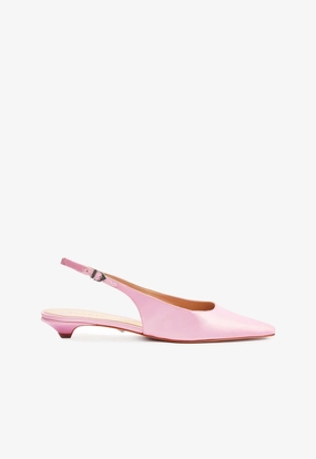 Evan Casual Satin Flat Firm Edge