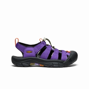 Men's Newport Retro Sandal x An Ko Rau  |  An Ko Rau Purple Impact Dispersing Structure
