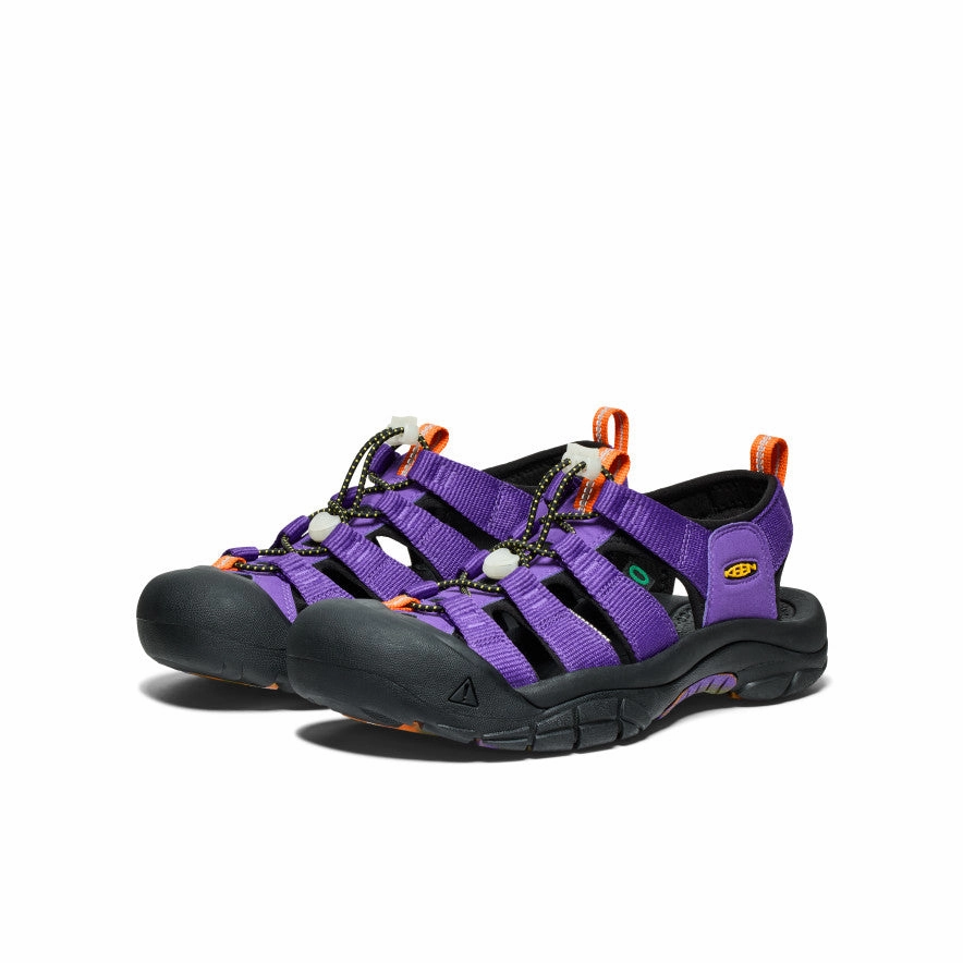 Comfortable Sole Adjustable Sole Men's Newport Retro Sandal x An Ko Rau  |  An Ko Rau Purple