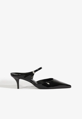 Tonya Mid Mule Pump Foot Support Polish Look